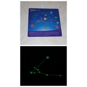 Stargo Game Replacement Piece TAURUS The Bull Glow In The Dark CARD